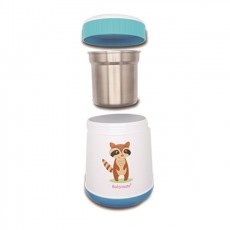 Babymate BM-025WB 2合1嬰兒不銹鋼保溫壺350ml (藍色) 	 