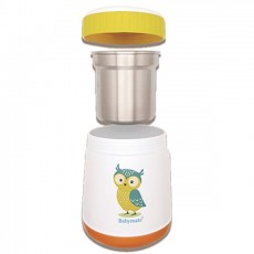 Babymate BM-025WY 2合1嬰兒不銹鋼保溫壺350ml (黃色) 	 