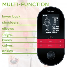 Beurer EM 59 暖敷脈衝舒痛儀 (TENS 止痛程式，EMS 電子肌肉鍛煉程式，按摩，暖敷)