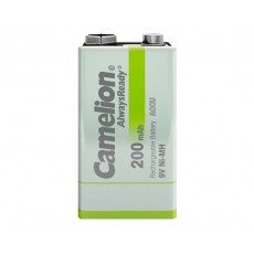 Camelion AlwaysReady 9V 200mAh充電池