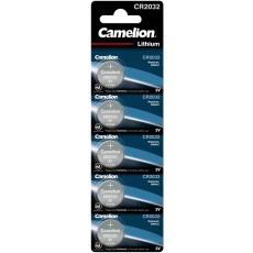 Camelion Lithium CR2032 鋰電池 (5粒, 卡裝)