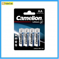 Camelion P7 AA 鋰鐵電池 (4粒,卡裝) (適合用於智能門鎖 / 夾萬)