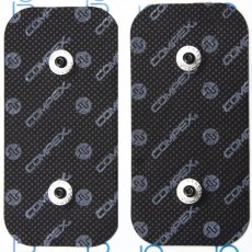 Compex Easy Snap 雙按扣電極貼 (5x10cm) 長方形 (適用於Compex 肌肉電刺激訓練儀系列)