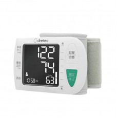 Dretec BM-111 手腕式血壓計 (白色)