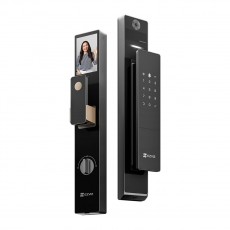 Ezviz DL50FVX 雙鏡頭AI人臉辨識和掌紋智慧門鎖