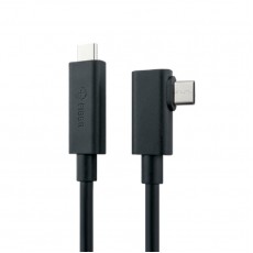 Fibbr USB-C5 USB 3.1 Gen1 Type C to Type C 直角插頭光纖連接線 (數據傳輸, 裝置充電)