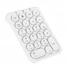 iClever IC-KP08 便攜式藍牙Tenkey (數字鍵盤) (白色)