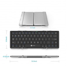 iClever IC-BK03 三折疊無線藍牙鍵盤 