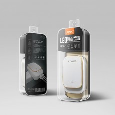 LDNIO A4405 輕觸LED燈連4 USB Port 4.4A 旅行充電器