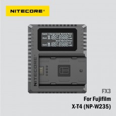 Nitecore FX3 USB充電器 (適用於Fujifilm NP-W235相機電池)