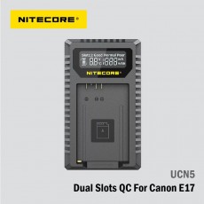 Nitecore UCN5 USB充電器 (適用於Canon LP-E17相機電池)