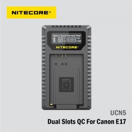 Nitecore UCN5 USB充電器 (適用於Canon LP-E17相機電池)