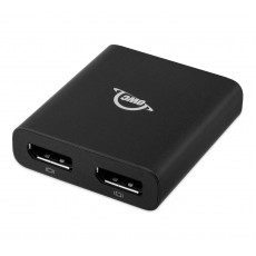 OWC Thunderbolt 3 轉雙 DisplayPort 視訊轉接器  (最高支援8K解像度)