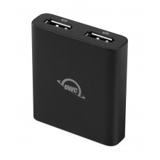 OWC Thunderbolt 3 轉雙 DisplayPort 視訊轉接器  (最高支援8K解像度)