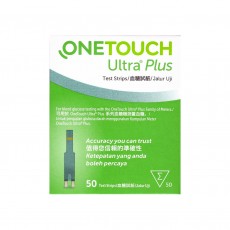 OneTouch Ultra Plus 血糖試紙50張 (配合OneTouch Ultra Plus Flex 穩豪智優血糖儀)