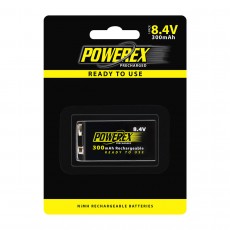 Powerex 8.4V 300mAh 低自放充電池