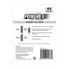 Powerex 9.6V 230mAh 低自放充電池
