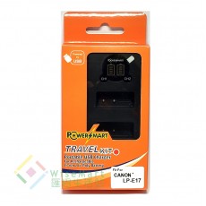 Powersmart USB電池充電器(兼容Canon LP-E17)