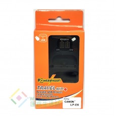 Powersmart USB電池充電器(兼容Canon LP-E6, LP-E6N)