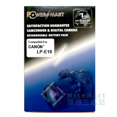 Powersmart代用充電池(兼容Canon LC-E19, LP-E19)
