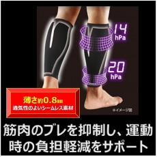 ProFits PS289 日本專業運動護小腿壓力套, 超薄 / 超輕 / 分段施壓 (M) (一對裝)