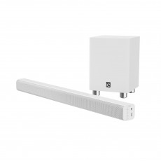 Pure Acoustics Majority K2 2.1環繞聲帶無線低音炮藍牙揚聲器 (白色)