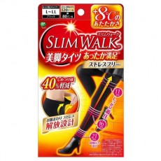Slimwalk PH760 美腿保暖發熱壓力襪褲, 極暖禦寒 (黑色) (L-LL)