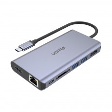 Unitek D1056A uHub S7+ USB-C多功能擴充器 (支援DisplayPort ＆ PD100W)