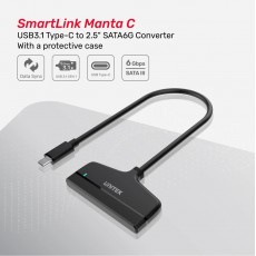 Unitek Y-1096A USB3.1 Type-C to 2.5" SATA6G轉接器